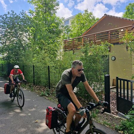 Gite-Appart Com' "Des Cimes Et Jardin" Illkirch-Graffenstaden Kültér fotó