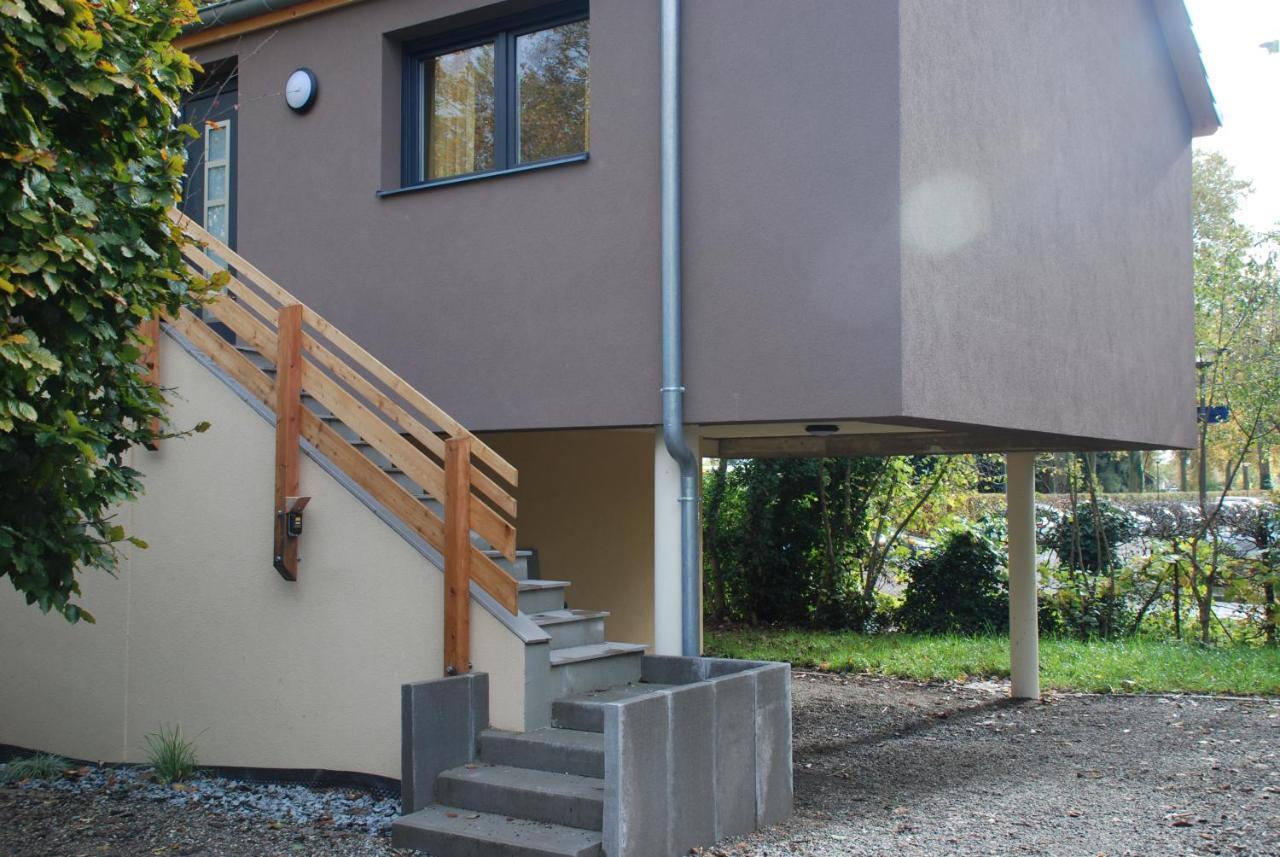 Gite-Appart Com' "Des Cimes Et Jardin" Illkirch-Graffenstaden Kültér fotó