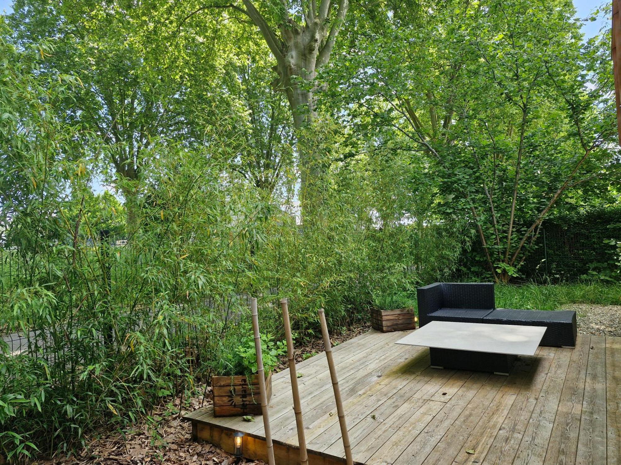 Gite-Appart Com' "Des Cimes Et Jardin" Illkirch-Graffenstaden Kültér fotó